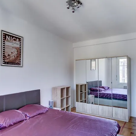 Gambetta, Beach, Tram, Park Alsace-lorraine Apartamento Nice